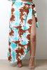 Tie Dye Open Side Skirt